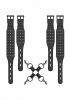 Ouch! Skulls & Bones Hogtie With Skulls Black