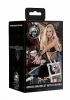 Ouch! Skulls & Bones Bracelet With Spikes And Chains Black