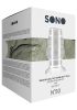 Sono No 50 Medium Hollow Tunnel Butt Plug 4 inches Translucent