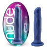 Real Nude Rollo Indigo Blue Dildo