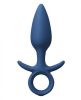 Renegade Vibrating King Plug Medium Blue
