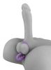 Fetish Fantasy Elite Ball Cinch With Anal Beads Purple