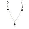 Nipple Play Non Piercing Nipple Chain Jewelry Onyx