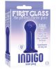 First Glass Indigo Anal Plug Blue