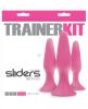 Sliders 3 Piece Trainer Kit Plugs Pink
