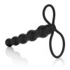 Silicone Beaded Double Rider Black