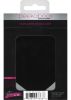 Black Satin Heart Shaped Pasties 2 Pack