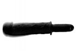 The Violator XXL Vibrating Giant Dildo Thruster Black