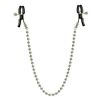 Nipple Clamps Silver Beaded Chain