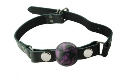 Spartacus Nickel Free Hardware Small Ball Gag Black O/S