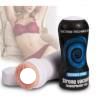 Male Masturbator Cup Sex Toys for Men Textured Vagina Masturbator;  Ultra-Soft Masturbation Stroker Aircraft Cup Penis Stimulator Handjob Male Se