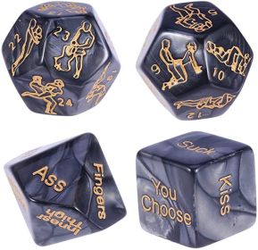 Nian diceworks manufacturer direct wholesale sex dice custom sex dice words and numbers acrylic sex dice game set Hot Selle Low Price In Stock Fu